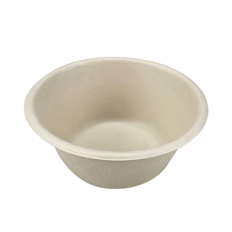 Compostable Disposable Soup Cup Sugarcane Bagasse Sauce Cup