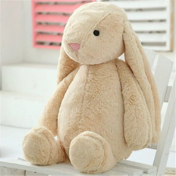 Cute macio Stuffed Animal Rabbit Plushie peluche Toy Easter Bunny Brinquedo