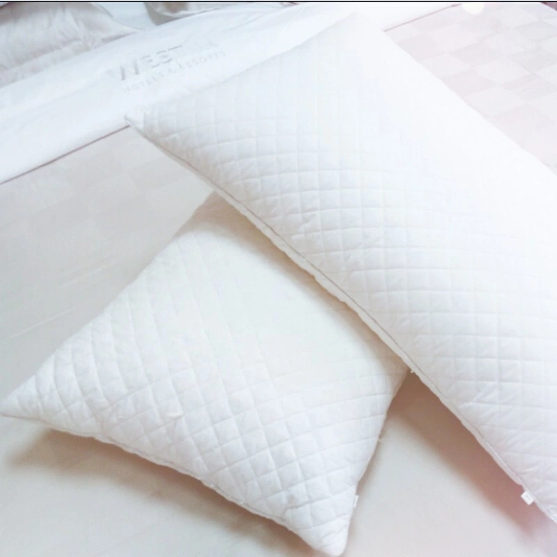 Classic Quilted Microfiber Cushion Pillow