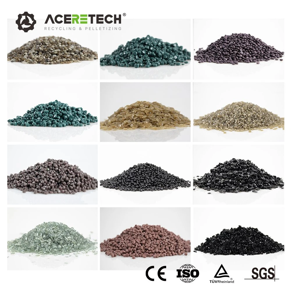 High Speed PP /PE Color Masterbatch Regrind PVC Hot-Cut PVC Granulator for Pet/BOPET Bottle Flakes Recycling