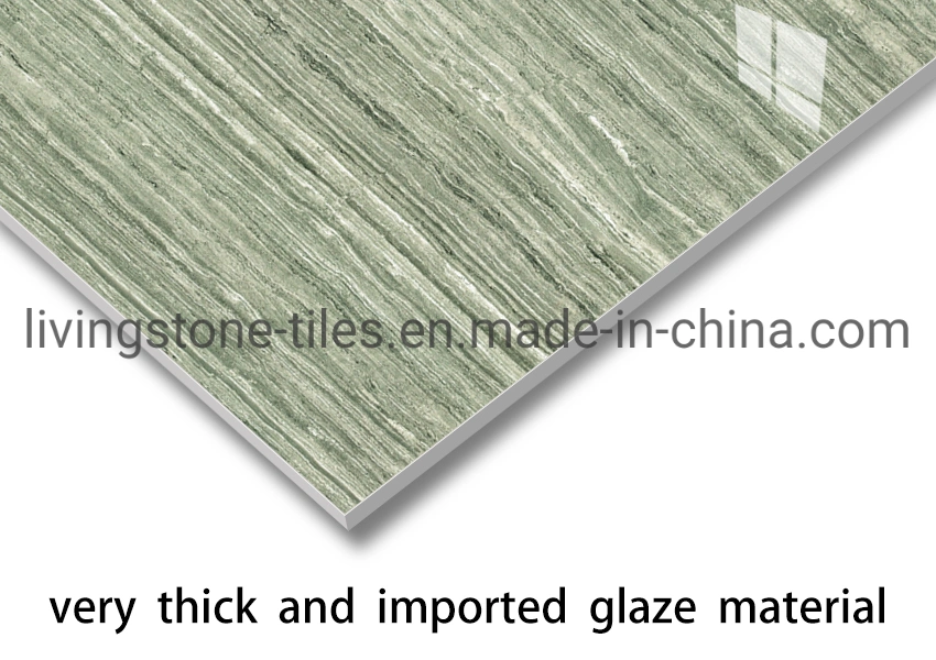 Line Stone Design Polished Surface Copy Marble Tiles for Apartment