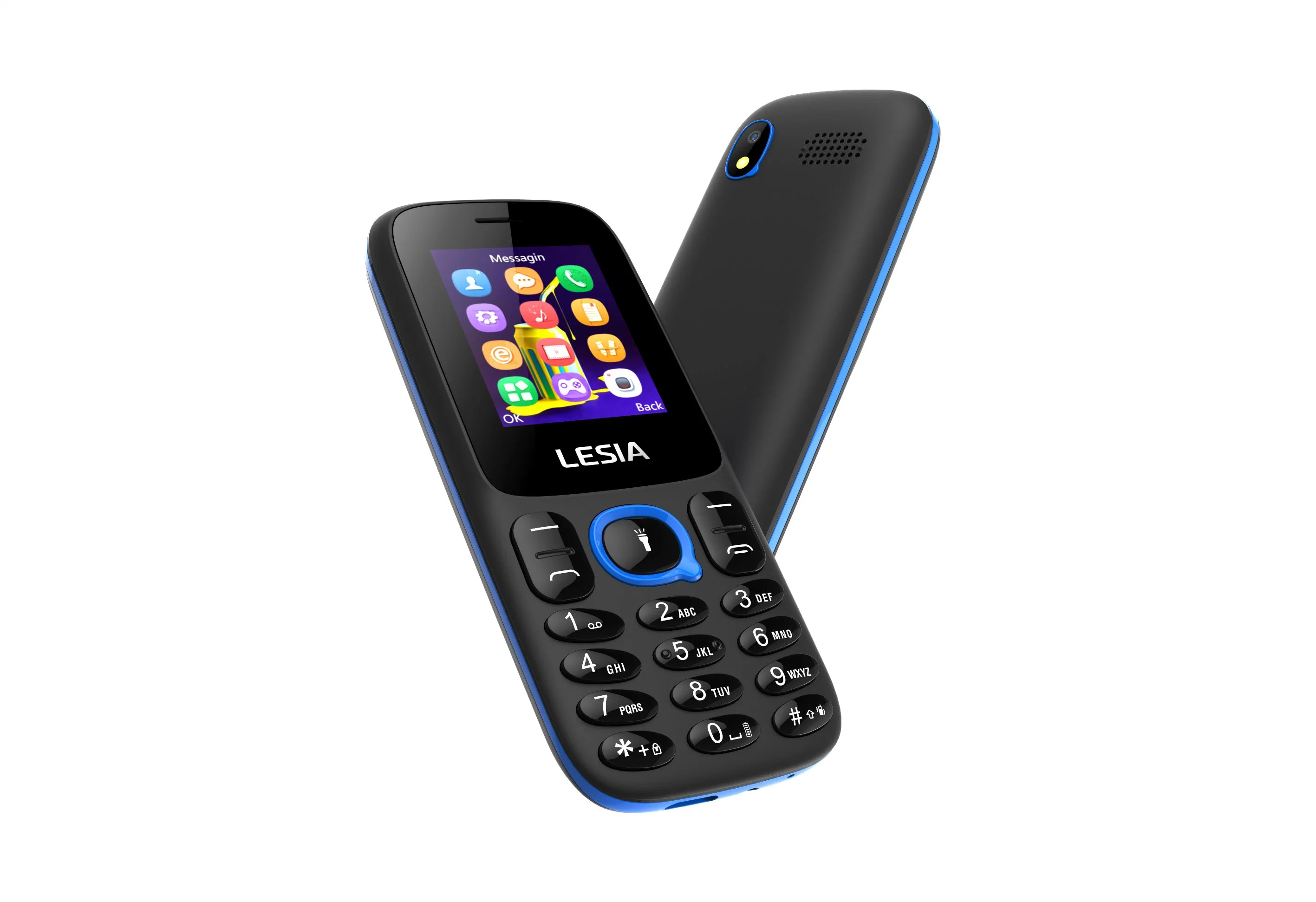 Fabricant grossiste GSM 850/900/1800/1900m ODM/OEM téléphone de Chine Leisa Hot Téléphone à double carte SIM 1,77inch 2g téléphone 32+32GB téléphone portable Avec clavier 800 mAh