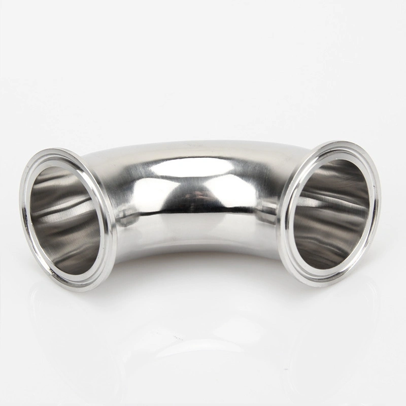 90 Degree Stainless Steel Seamless Pipe Fitting Butt-Welded Elbow Manufacturer in China