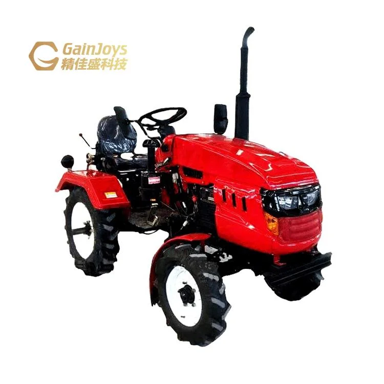 Fruit Tractors 4 Wd Middle 50HP Four Sylinder Garden Tractor Mini Tractor