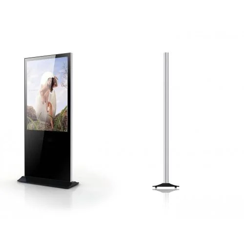 Suporte de chão para ecrã tátil IPS Android WiFi Kiosk para interior FHD Leitores de ecrã LCD de publicidade inteligente para sinalização digital