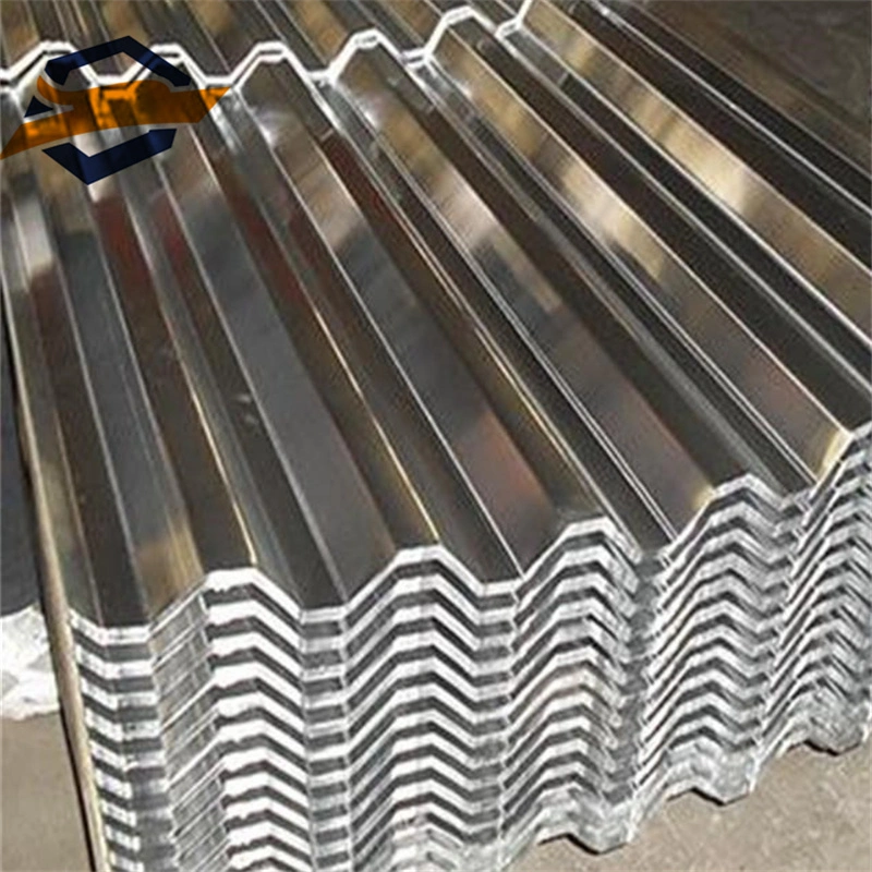 Hoja de recubrimiento de Gi corrugado de color de calidad superior garantizada PPG Wave Tile Corrugated Iron Metal Board Chapa de techo Con descuento