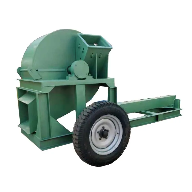 Pto Tractor Driven Electric Wood Chippertree Shredder Machine Portable Small Hammer Mill Wood Log Pallet Branch Crusher