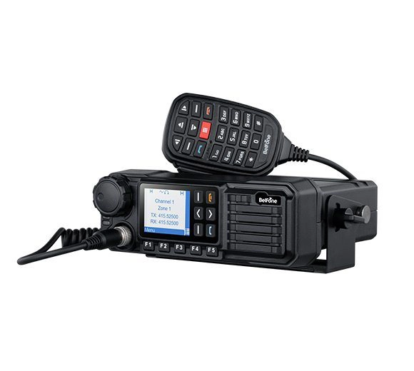 راديو السيارات UHF VHF بقوة 25 واط ومحطة القاعدة اللاسلكية المتنقلة DMR BF-TM8250