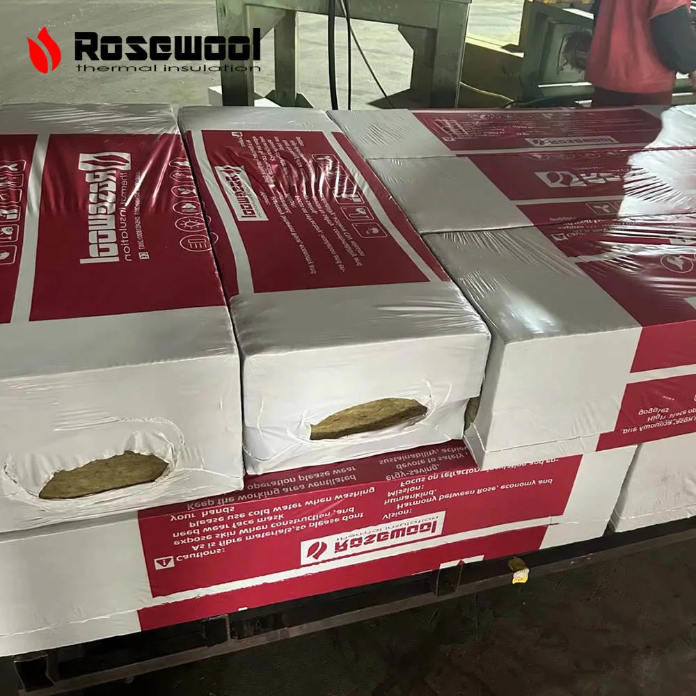 Rosewool Sound Absorption Building Material Rockwool Insulation Board