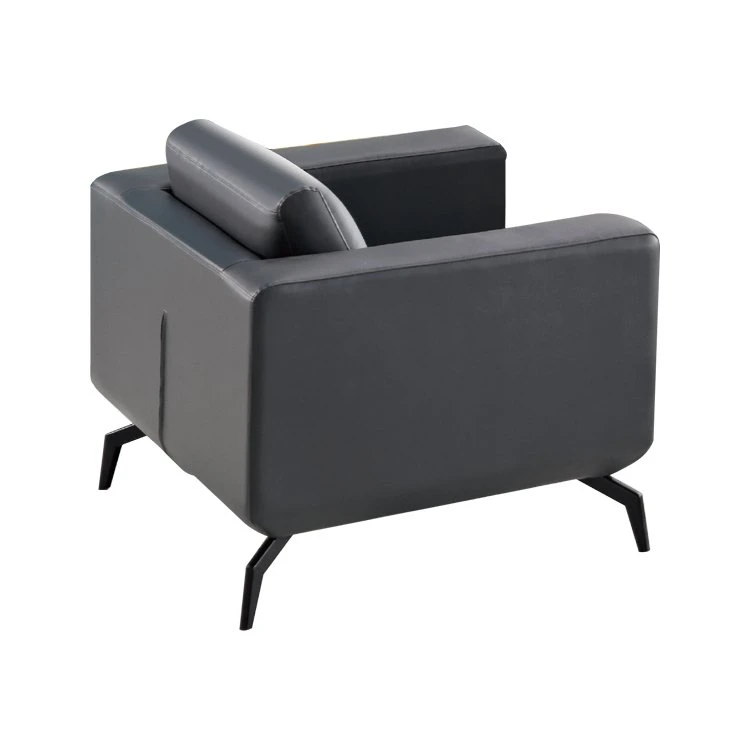 Nouvelle arrivée moderne Executive Grey haute qualité canapé en cuir Bureau Mobilier de canapé