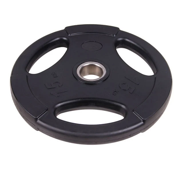 Tri Handle Rubber Coated Weight Plate for 50 mm Bar