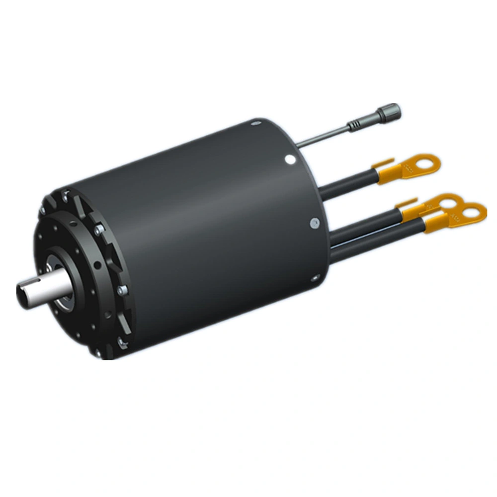 Quanly D126L165 Waterproof & Water-Cooling Inrunner 10-Pole Brushless DC Motor 40kw