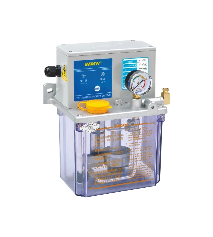 Baotn BTA-C2 tipo DC24V 2L de la bomba de lubricación automática de control PLC de Aceite fino Bomba de engrase