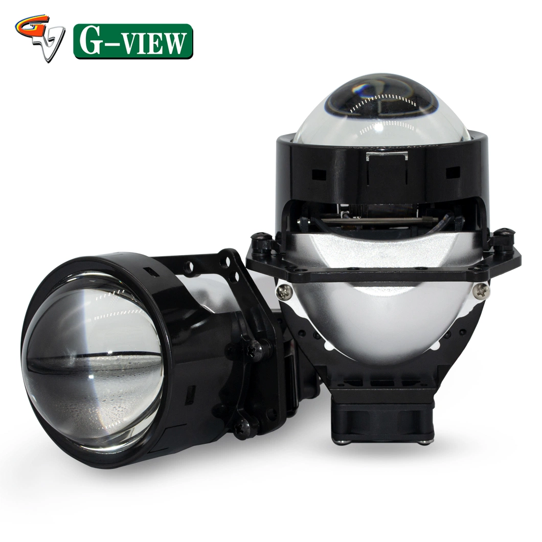 G-View G17 100W 53100lm LED Light Automotive Lenses Headlight Laser Lights Super Bright Auto LED Bulbs Bi LED Projector Lens