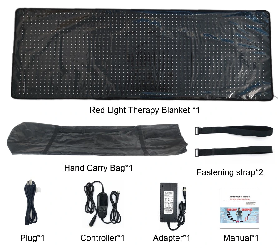 Massage Therapy Mat Whole-Body Infrared Light Pain Relief