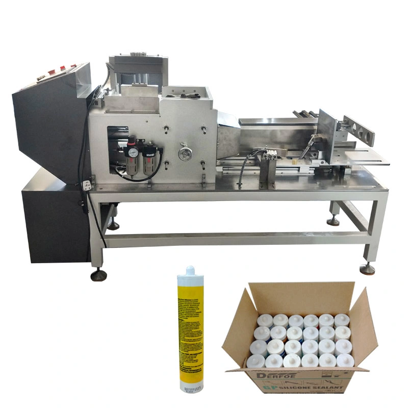 Automatic Carton Case Packing Machine for Sealant Bottle