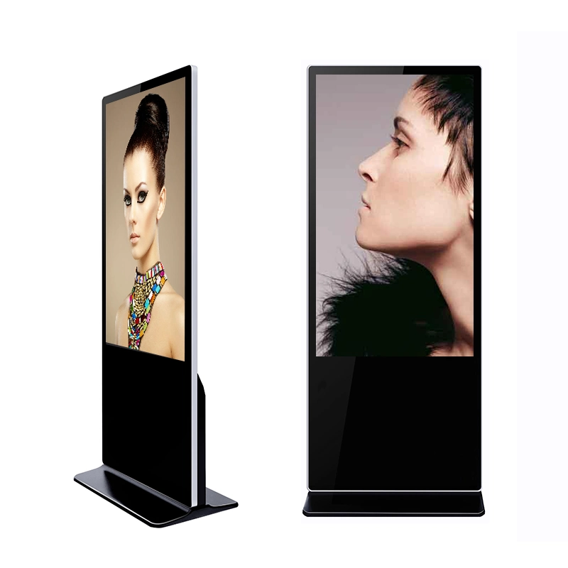 Free Standing Vertical Screen Board Indoor Digital Advertising Signage