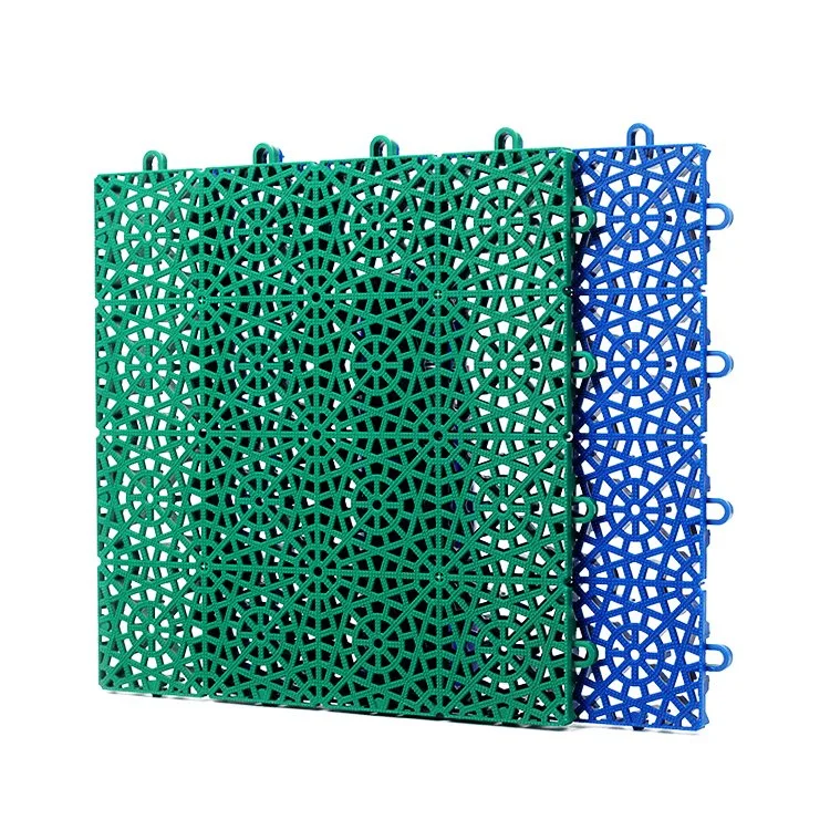 Anti- Bacterial All-Weather PP Interlocking Pickleball Courts / Plastic Tennis Sport Court Floor Construction