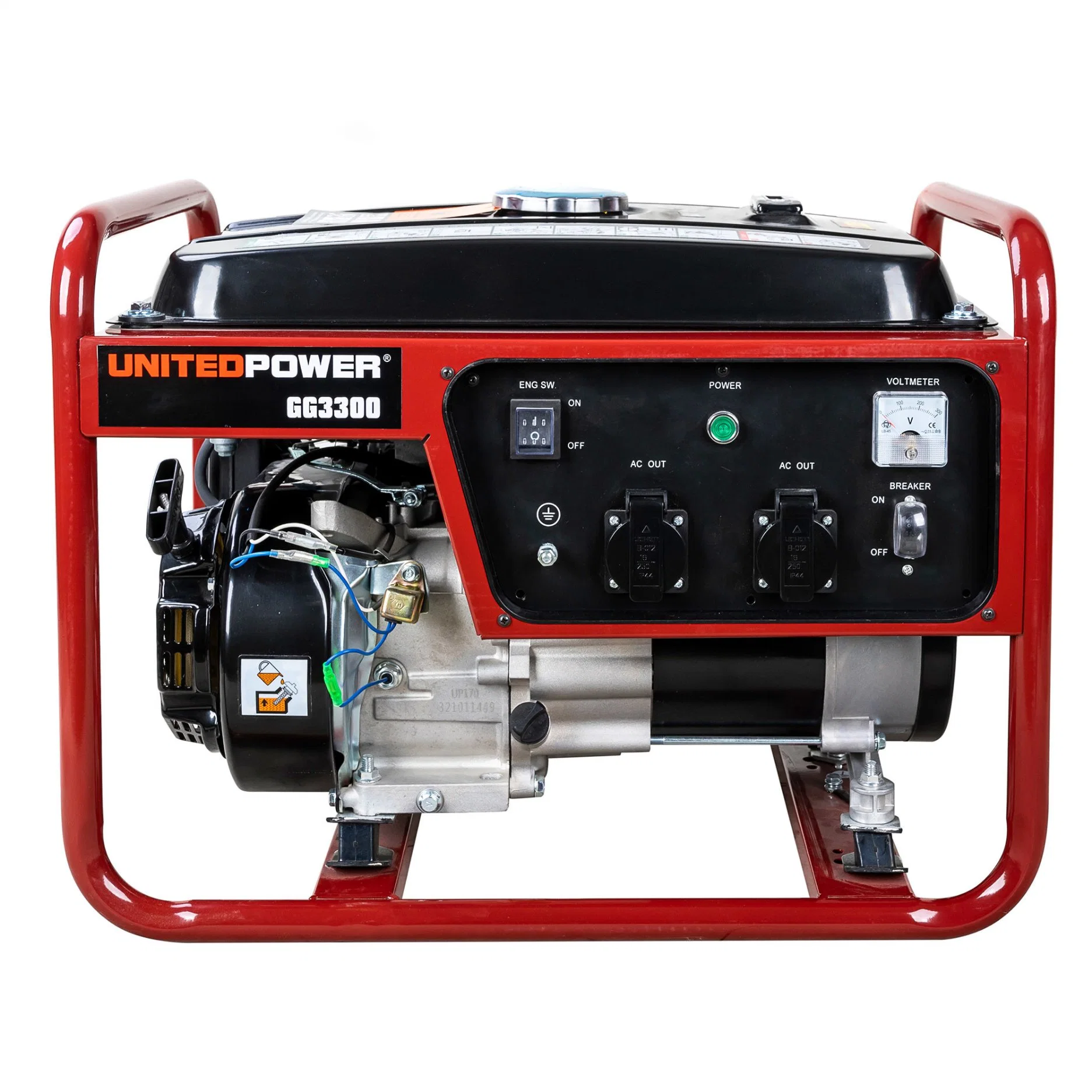 1kw Silent Power Portable Home Industrial Gasoline Petrol Generator for Sale