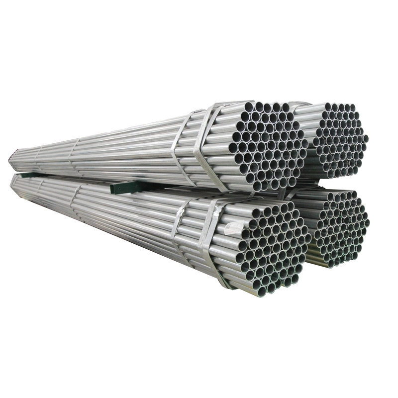 Hot DIP Galvanized Round Steel Pipe / Gi Pipe Pre Galvanized Steel Pipe Galvanized Tube for Construction