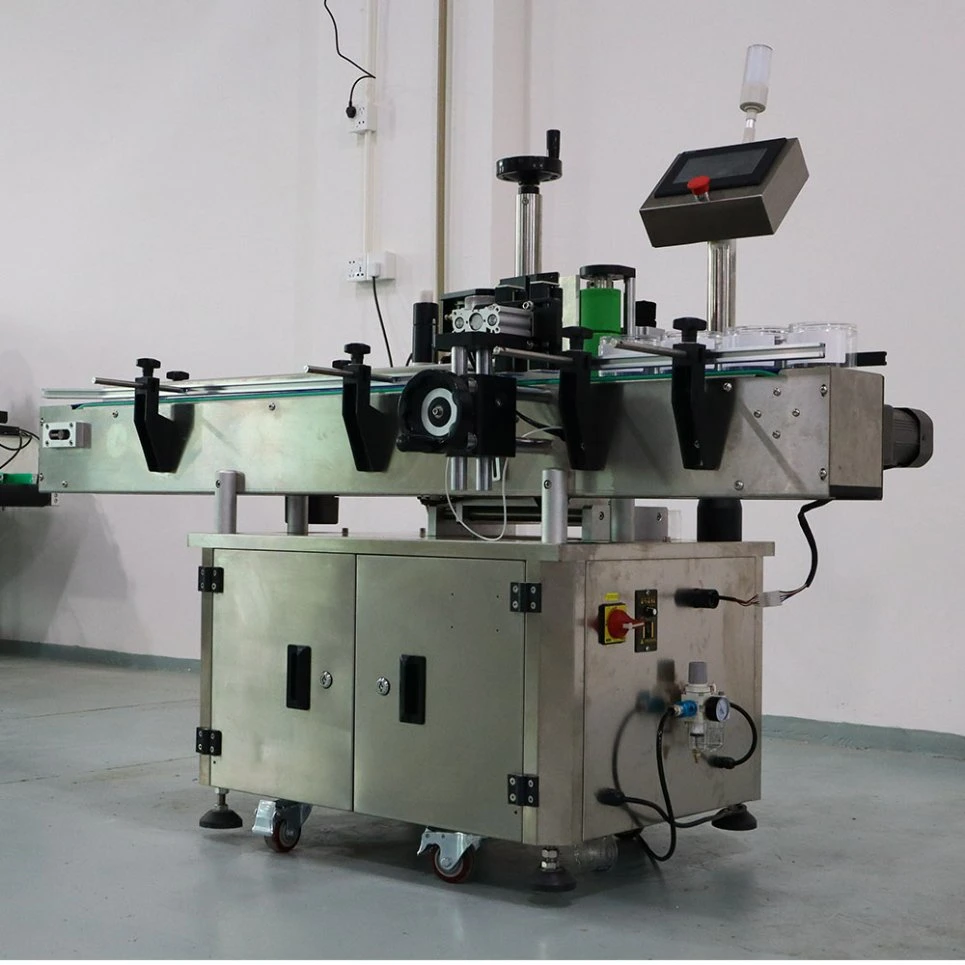 Automatic Label Applicator Machine Labellers with 1mm Accuracy Multi Sides Wrap Around Bottle Labeling Machine