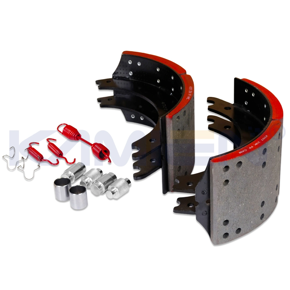 4515 4707 4709 FF23K Asbestos Free Heavy Duty Truck Brake Shoe for American Truck Trailers