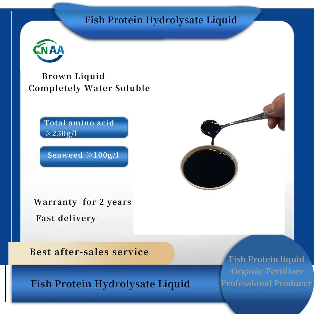 Fish Protein Hydrolysate Liquid Fertilizer for Agriculture Use