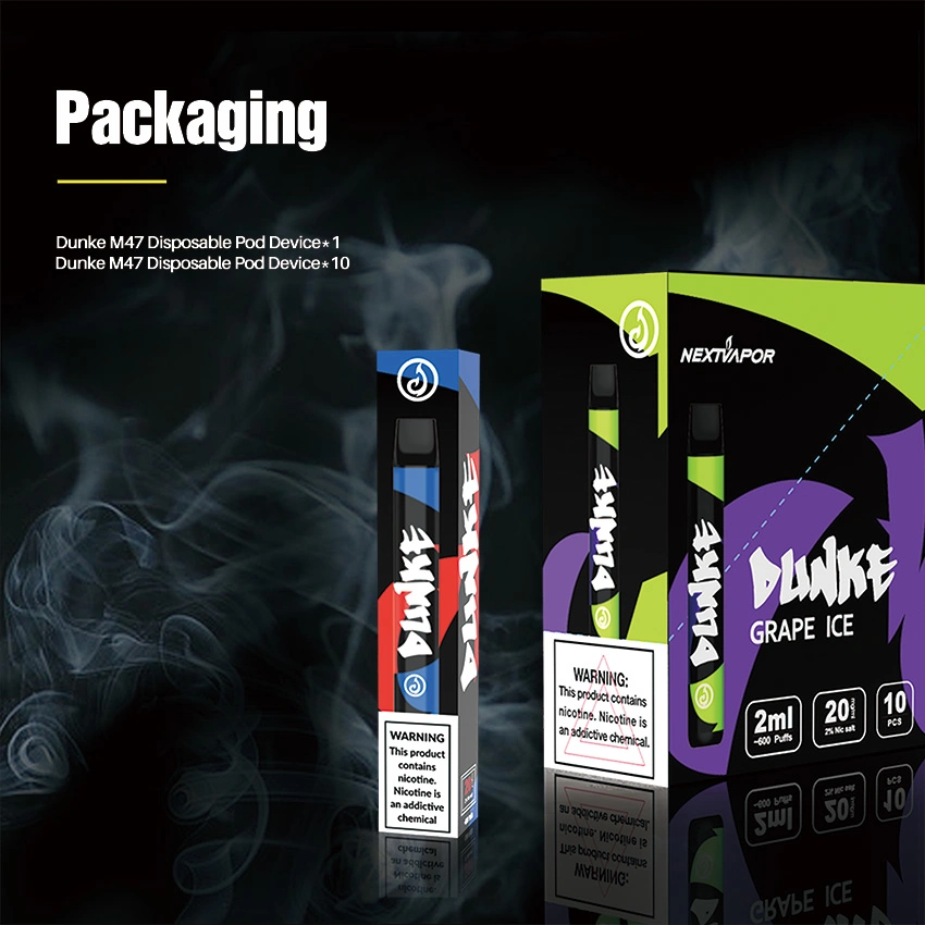 Mini vape 0mg O% Dual Mouth Piece Disposable/Chargeable Vape