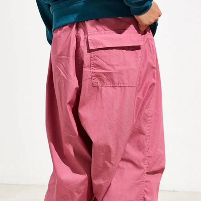 Custom OEM Mens Fashion Casual Oversize Vintage Wind Pants