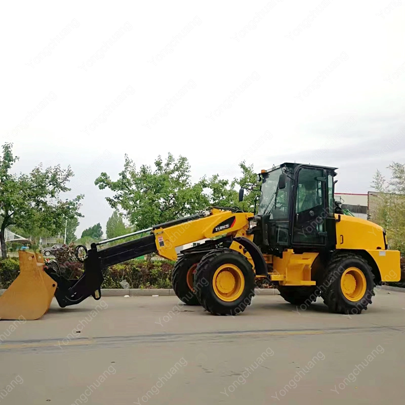 Forklift Fork Wheel Loader with Telescopic Boom