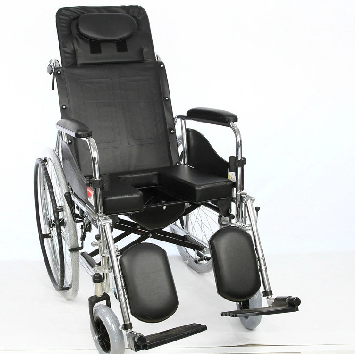 Cheap Hospital Furniture Medical Equipment Aluminum Folding Manual Wheelchair (UL-22MD03)