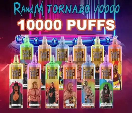 Venda por grosso de Tornado Randm Puffs 7000 pilhas recarregáveis da bobina de malha descartáveis Kk 800 5000 6000 8000 9000 10000 7K 8 K 9 K 10K Elf Melhor Elux Bang Bar Crystal Vape esfoliante