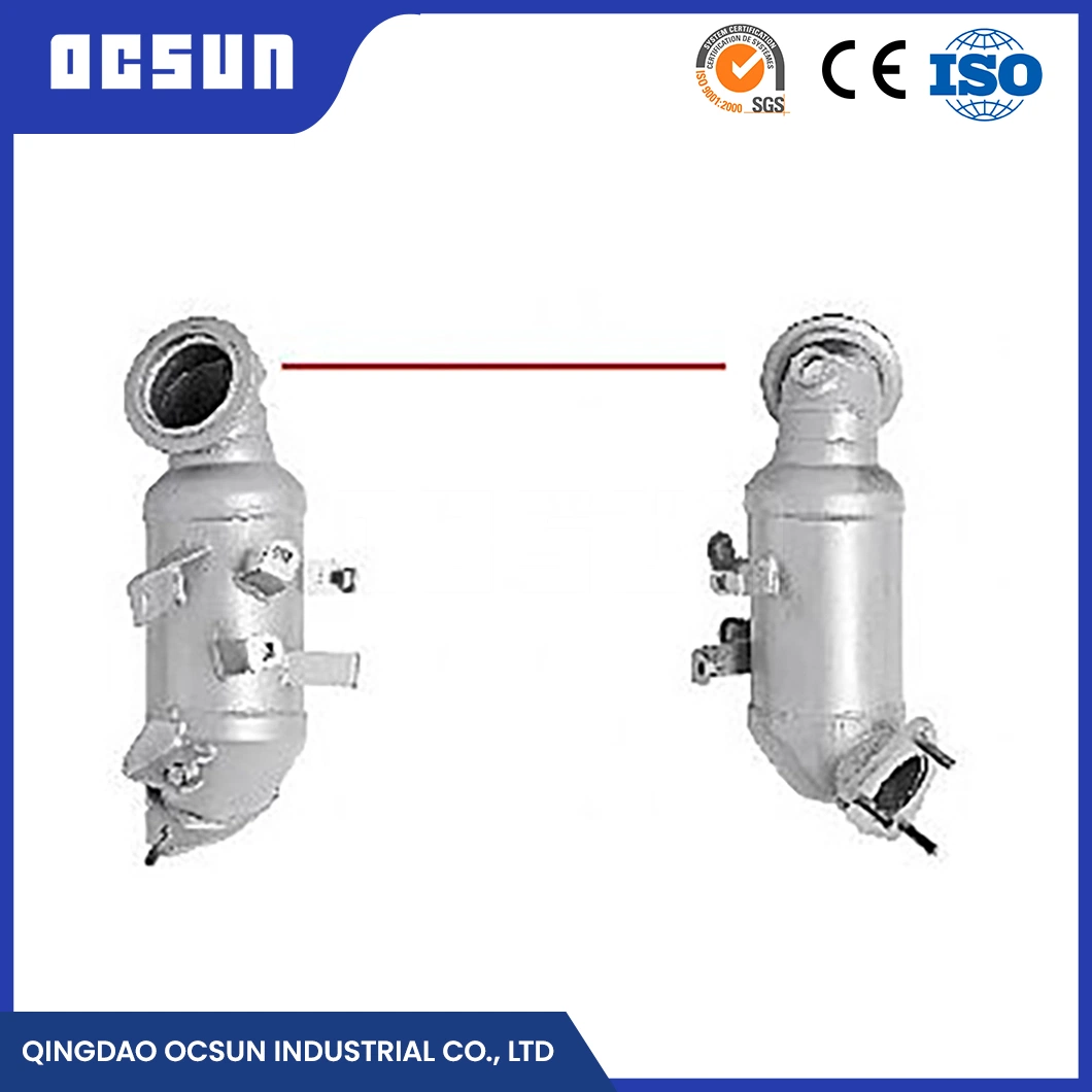 Ocsun China Alquiler de equipos de tratamiento de gases residuales catalizador de los proveedores de reducción de óxido Reducción Catalítica Selectiva de tres vías Universal Catalizador para Toyota