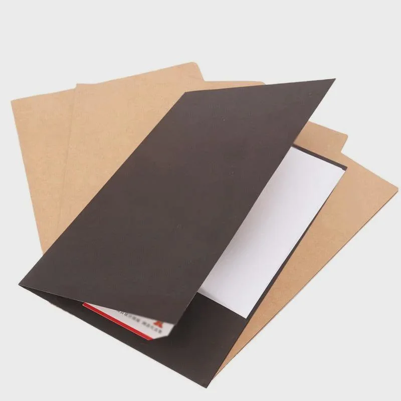 Printing A4 Poly School Two Double Card Holder Pockets File Folder