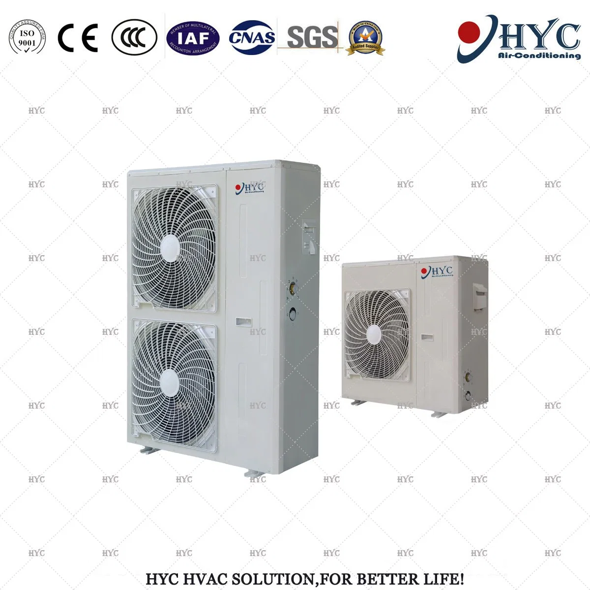 Industrial Air Conditioning Air-Cooled Modular Scroll Cooling-Heating Heat Pump/HVAC Water Chiller System R410A