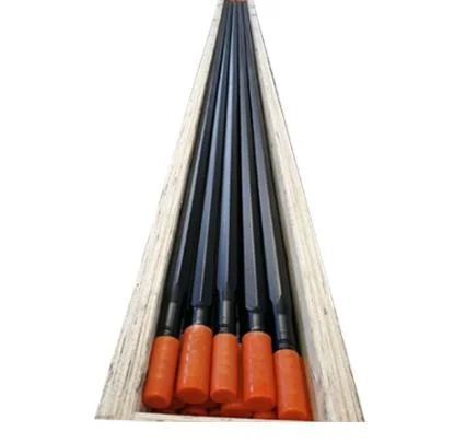 Self Drilling Rod Mining Tapered Drill Pipe with Chisel Type Bits