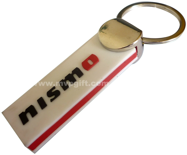 Custom Cheap 3D Promotion Plastic Key Chain for Gift