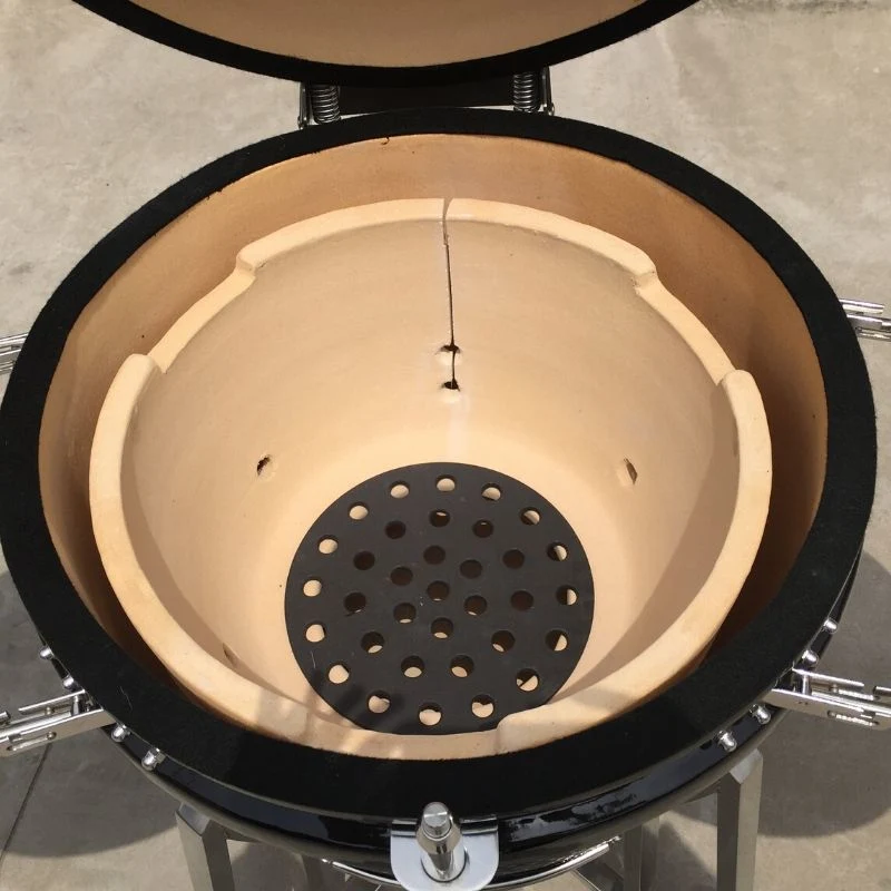 Kamado rouge barbecue grills pour mobilier extérieur