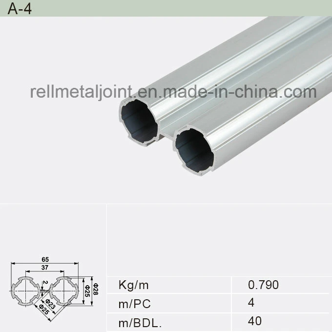 Double Aluminium Alloy Pipe / Pipe and Joint System (A-4)