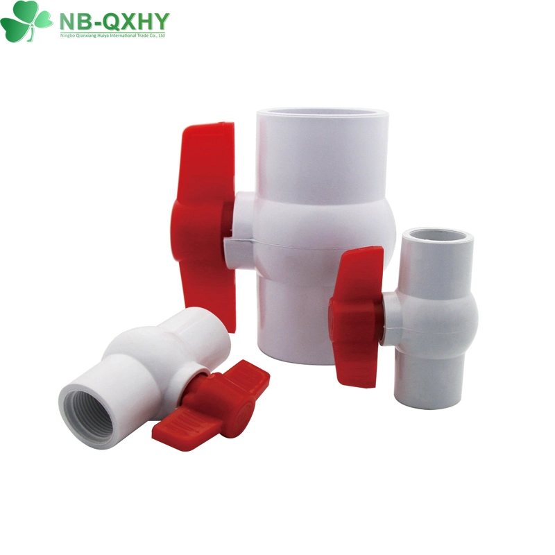 100% New Material All Kinds of Plastic PVC Valves PVC Foot Valve, Check Valve, Union Valve