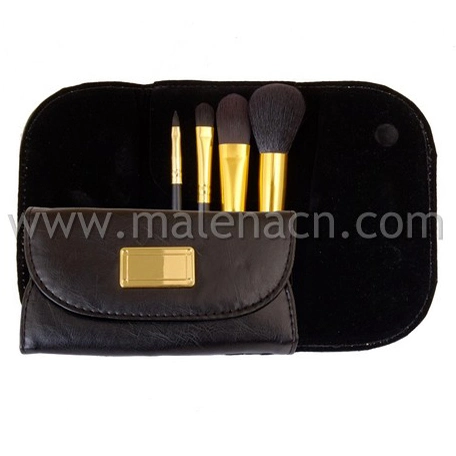 4PCS Nylon Hair Makeup Brush Beauty Tool Kit for Promotion Gift Set