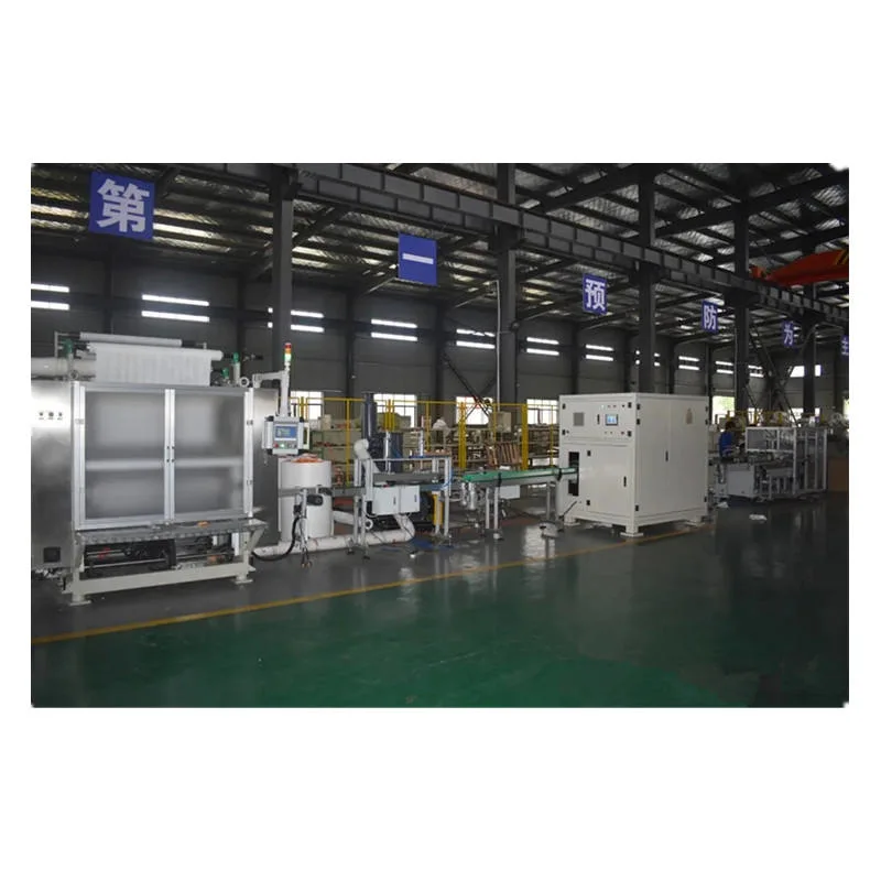 V Fold Facial Tissue Paper Making Machine Soft Cotton Facial Towel Production Line