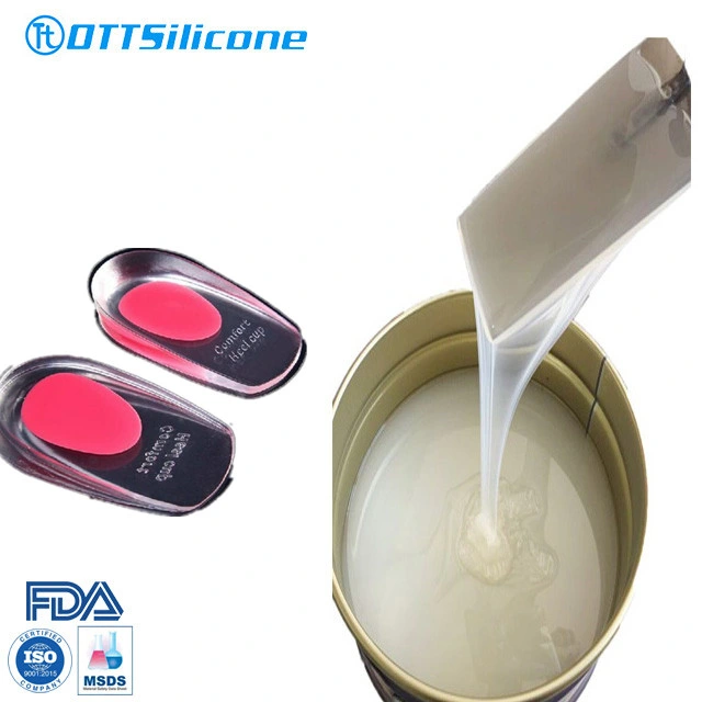 Liquid RTV Insoles Silicone for Medical Footcare Products Making