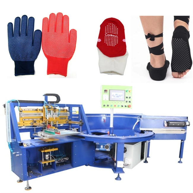 Automatische Siebdruckmaschine für Handschuhe