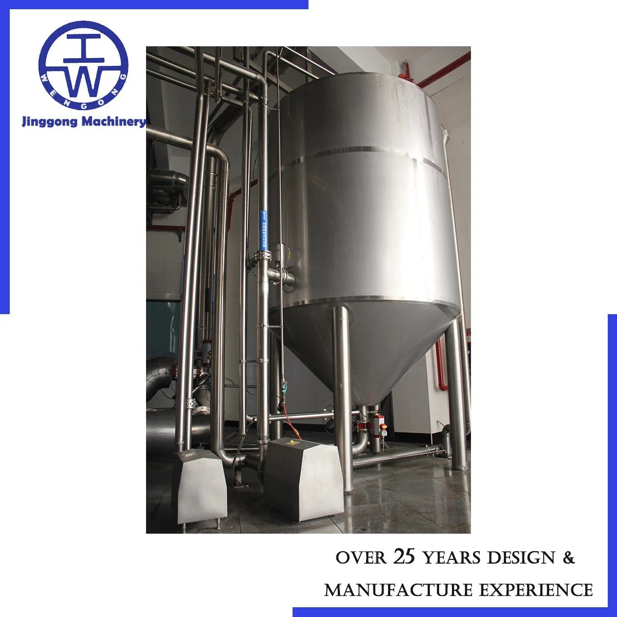 Stainless Steel Sanitary Fermentation Tank Vessel for Wine Cider