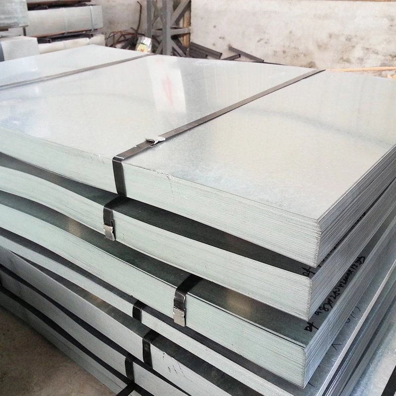 Hot Cold High Precision Strength Structural Plain Sheet Dx54D Dx51d S350gd 80g 120g Hot Dipped Galvanized Galvanized Steel Sheet