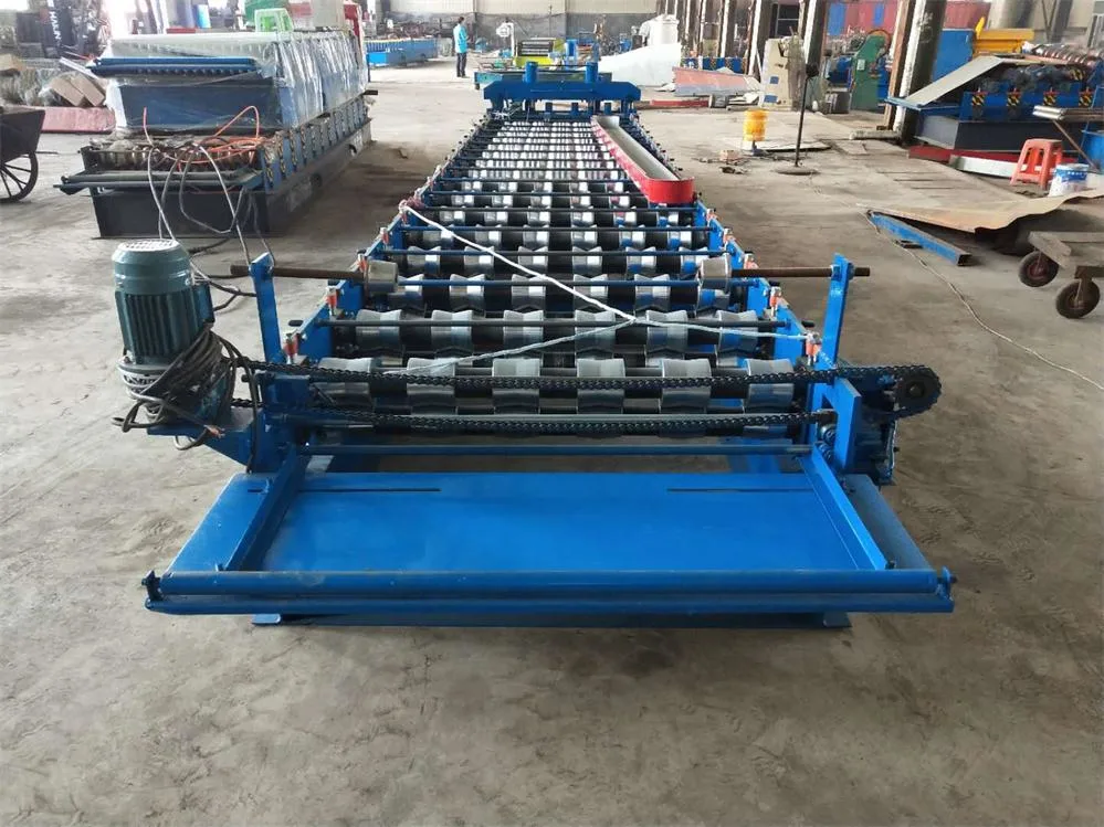 Steel Profile Single Tile Rolling Forming Machine/Single Layer Tiles Sheet Making Line