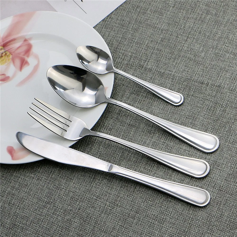 Stocked 18/0 Stainless Steel Silverware Set