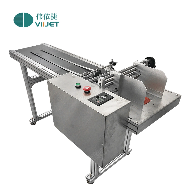 Carton Feeder Conveyor for Food Packaging/Coding Production Industry Sticker/Bag/Card Feeding Machinery Conveyor Belt Customized Optional