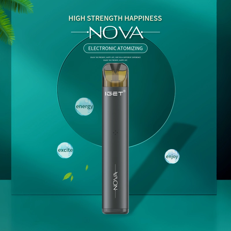 Iget Nova 500 inhalaciones cigarrillo electrónico Kit de sabores de frutas de la fábrica